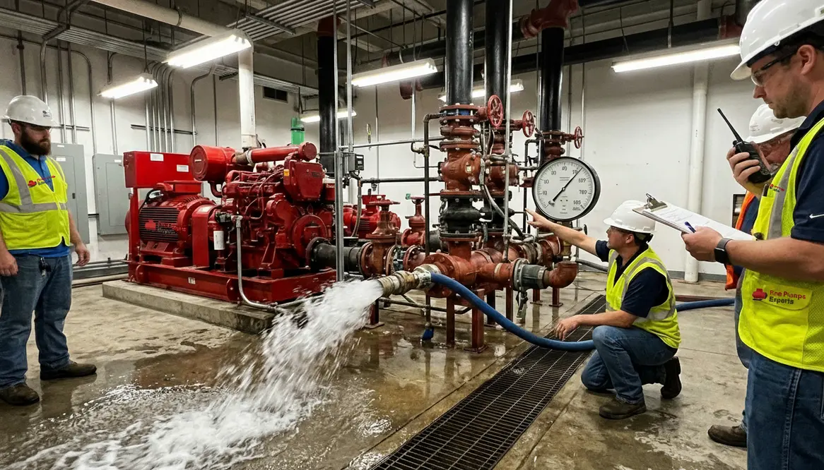 fire pump acceptance testing