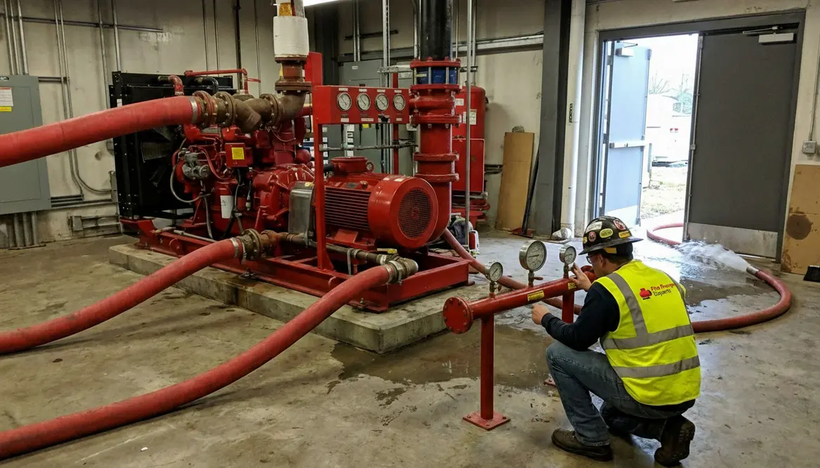 fire pump annual test philadelphia flow test vs churn test