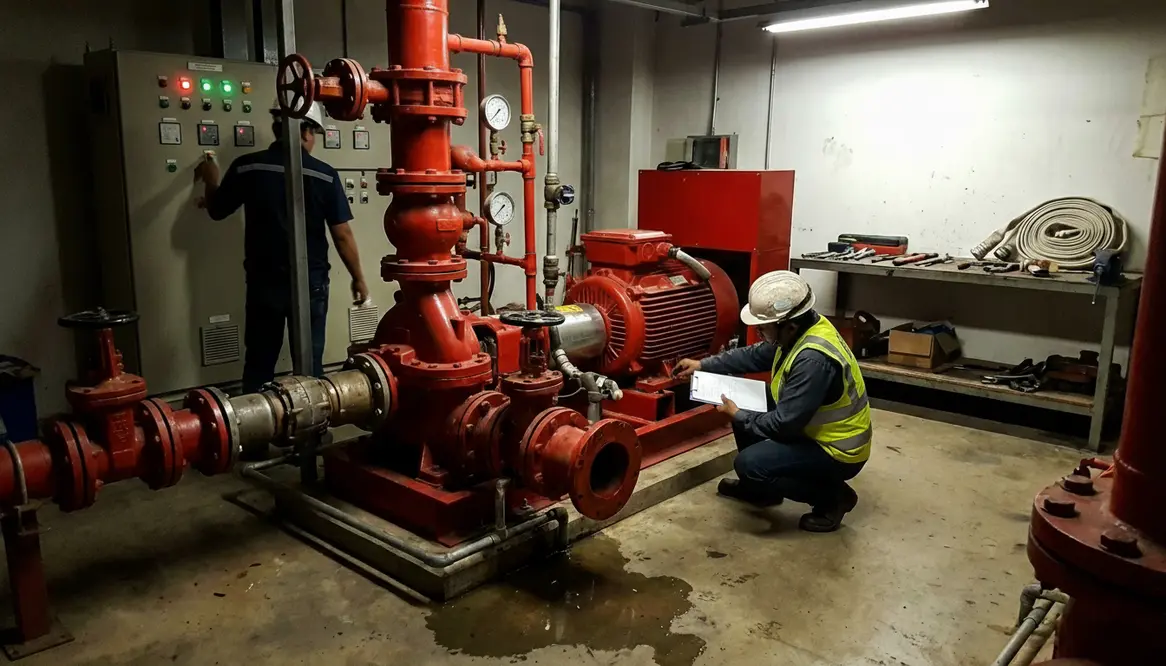 fire pump commissioning checklist