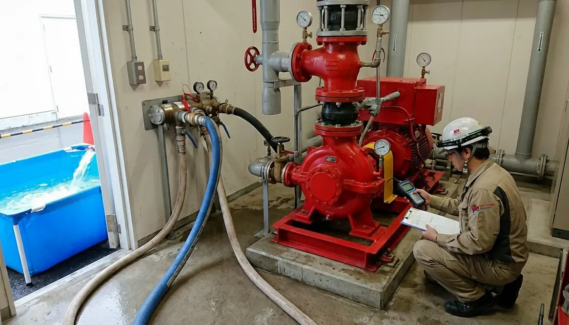 fire pump flow test Temecula