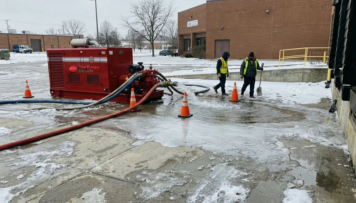 fire pump flow test detroit prevent freeze related problems