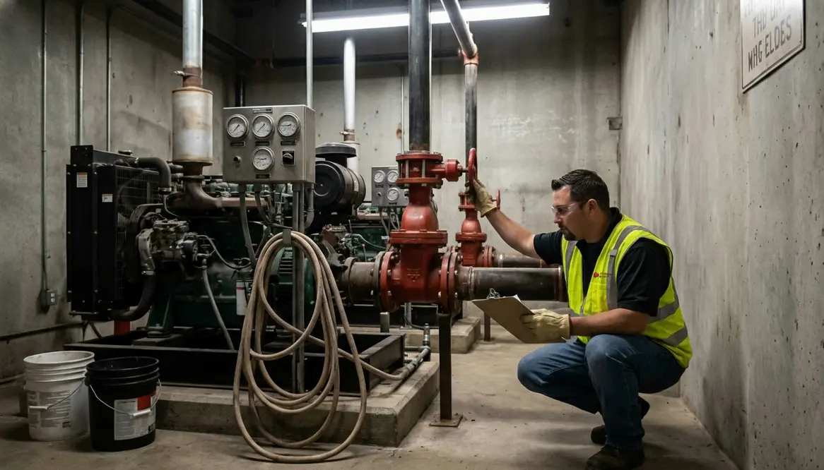 fire pump flow test san antonio pre test steps avoid failure