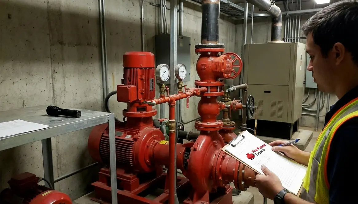 fire pump inspection and testing requirements fort worth