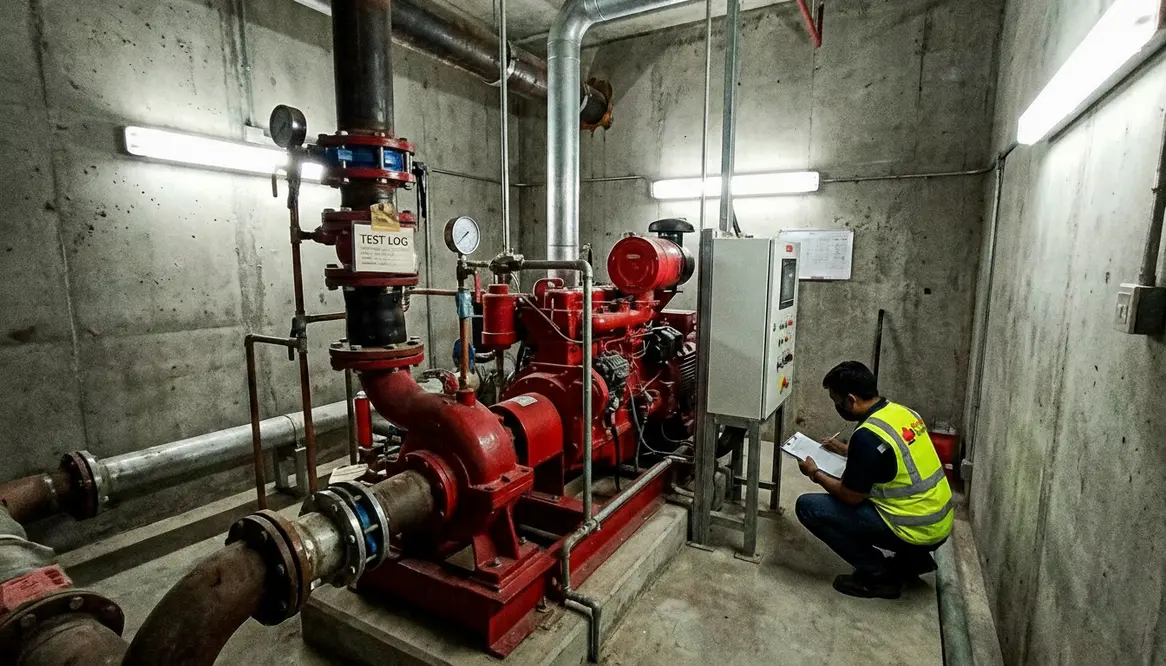 fire pump inspection and testing requirements jacksonville