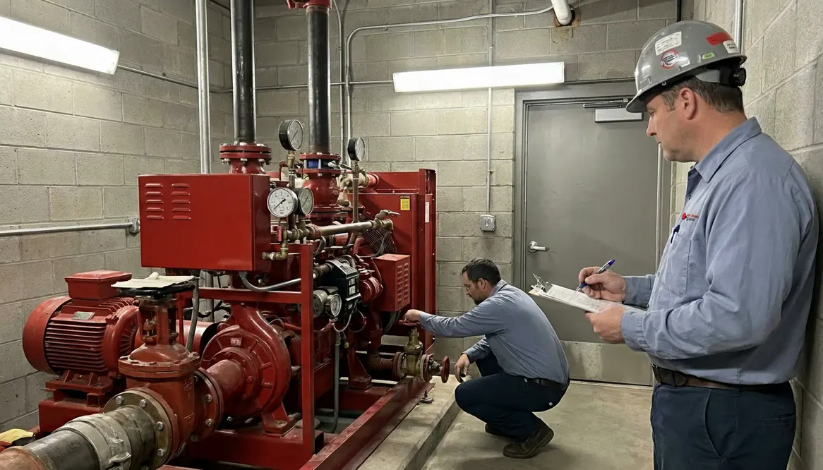 fire pump inspection and testing requirements nashville