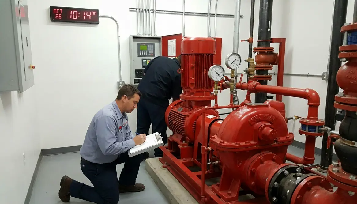 fire pump inspection and testing requirements phoenix