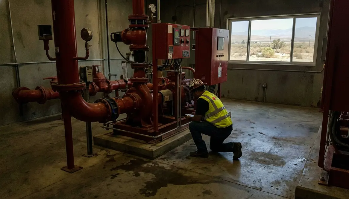 fire pump inspection issues