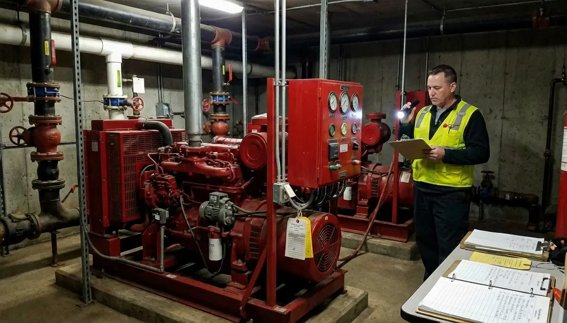 fire pump inspection issues