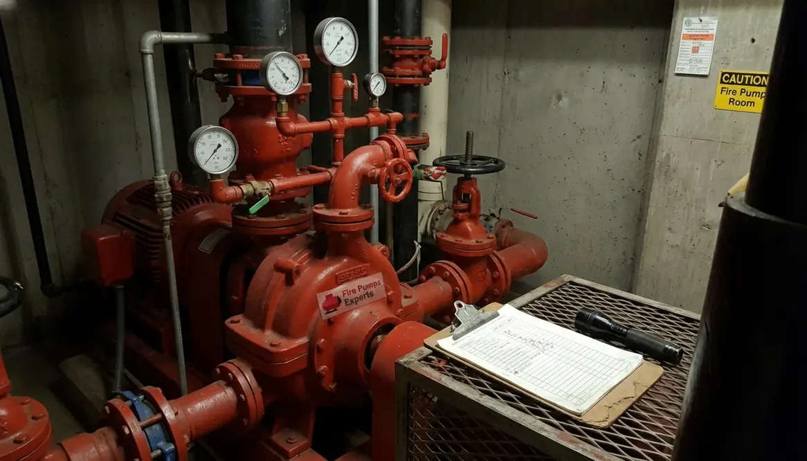fire pump inspection prep