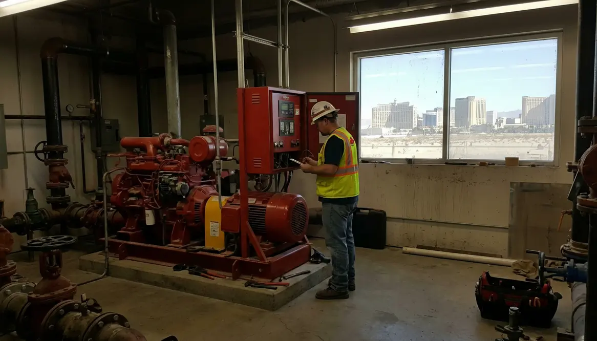 fire pump inspection prep
