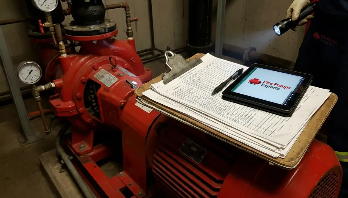 fire pump inspection records Vallejo