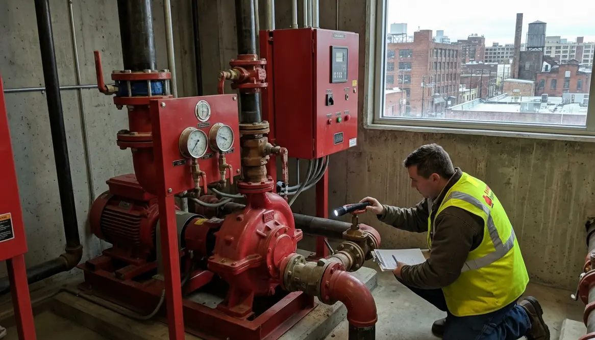 fire pump maintenance standards Oakland