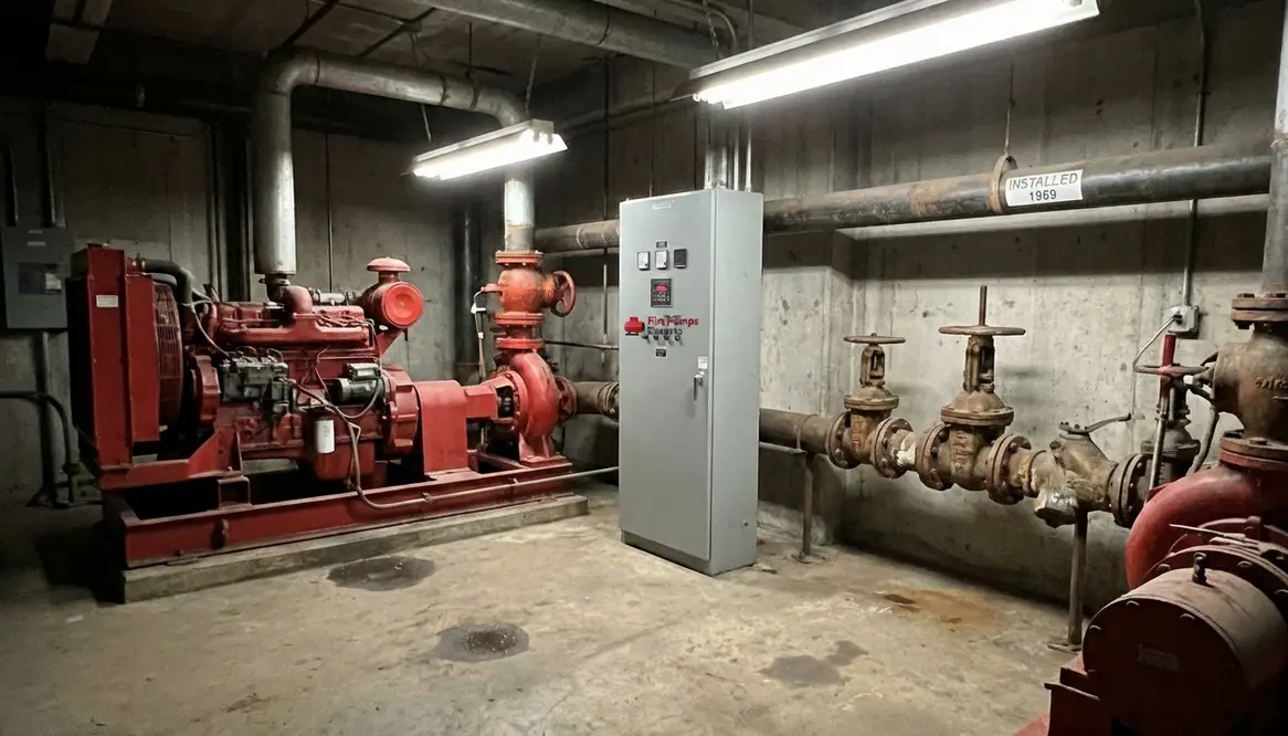 fire pump modernization detroit upgrade drivers controllers valves