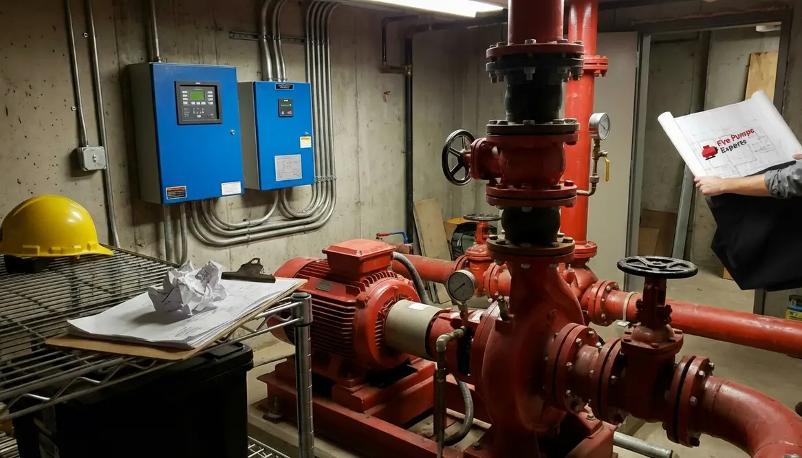 fire pump permit plan review indianapolis triggers corrections