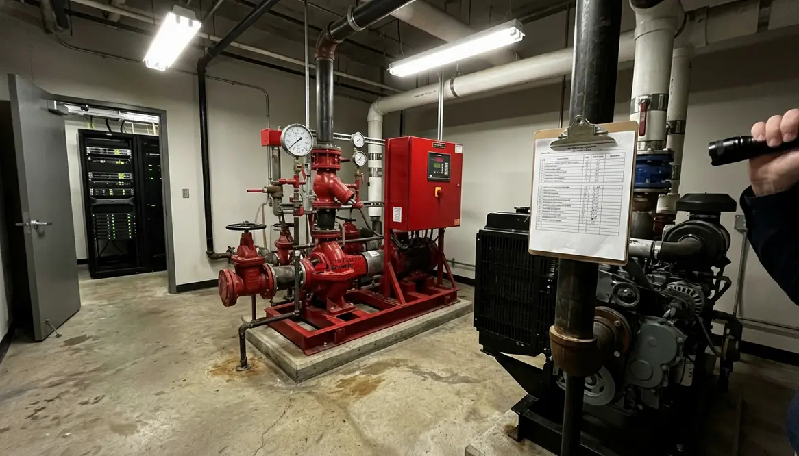 fire pump reliability critical facilities