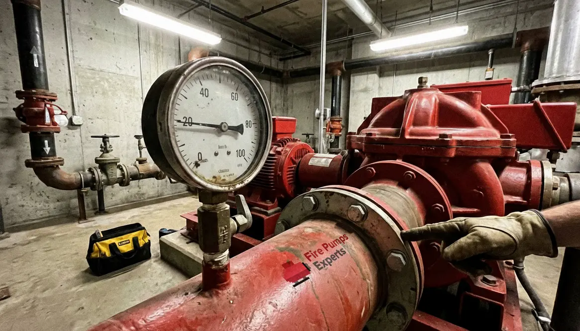 fire pump repair portland low suction pressure air leaks