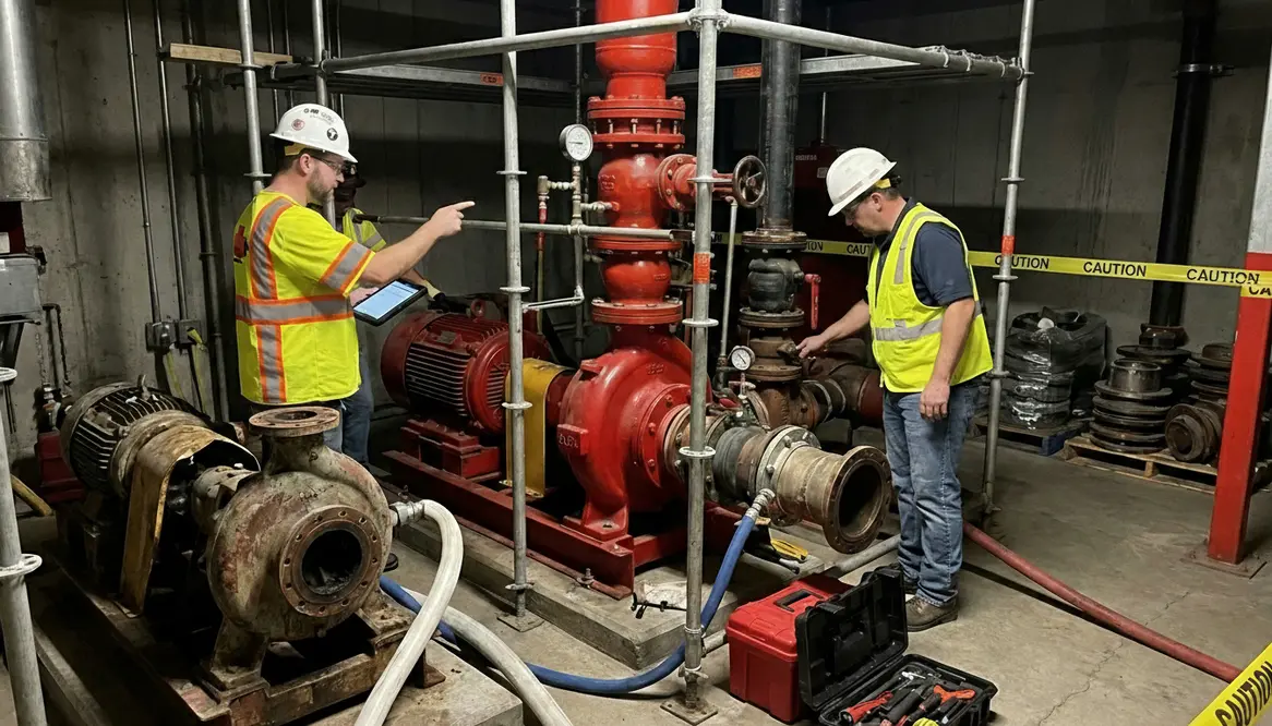 fire pump replacement planning