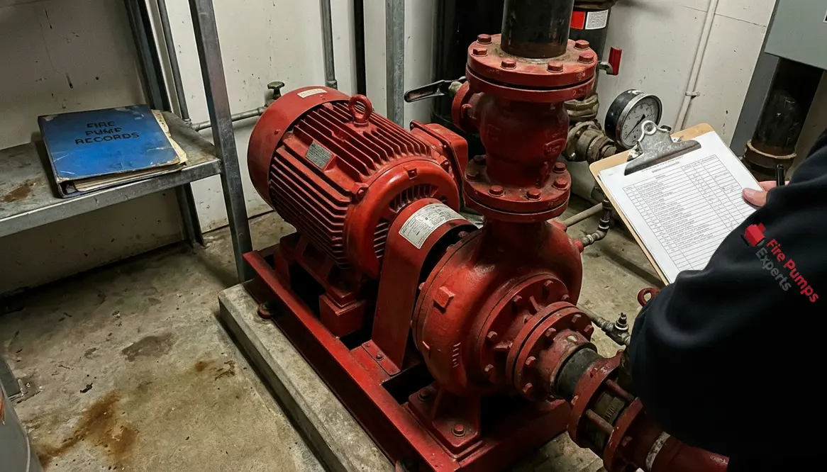 fire pump requirements insurance inspections