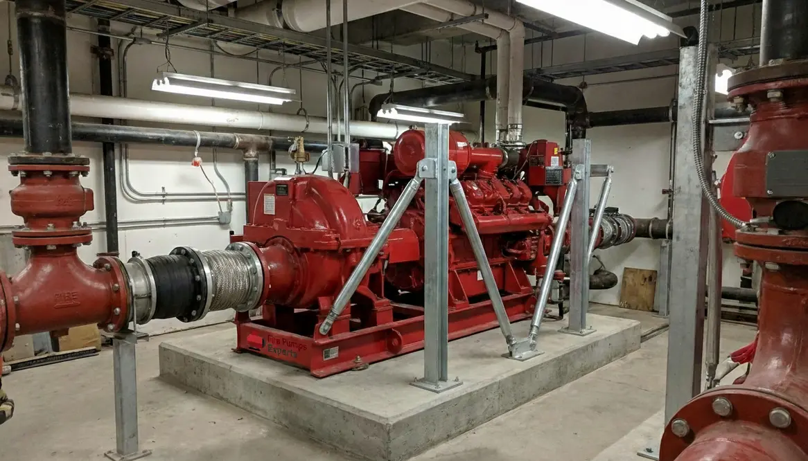 fire pump seismic bracing considerations san francisco