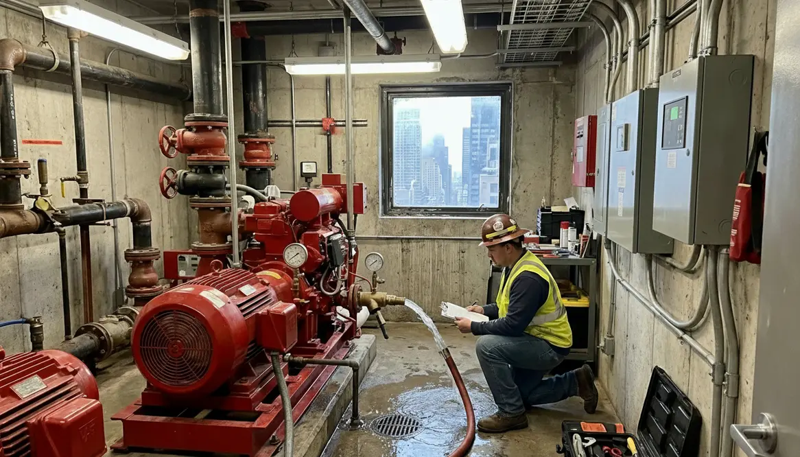 fire pump testing requirements new york city
