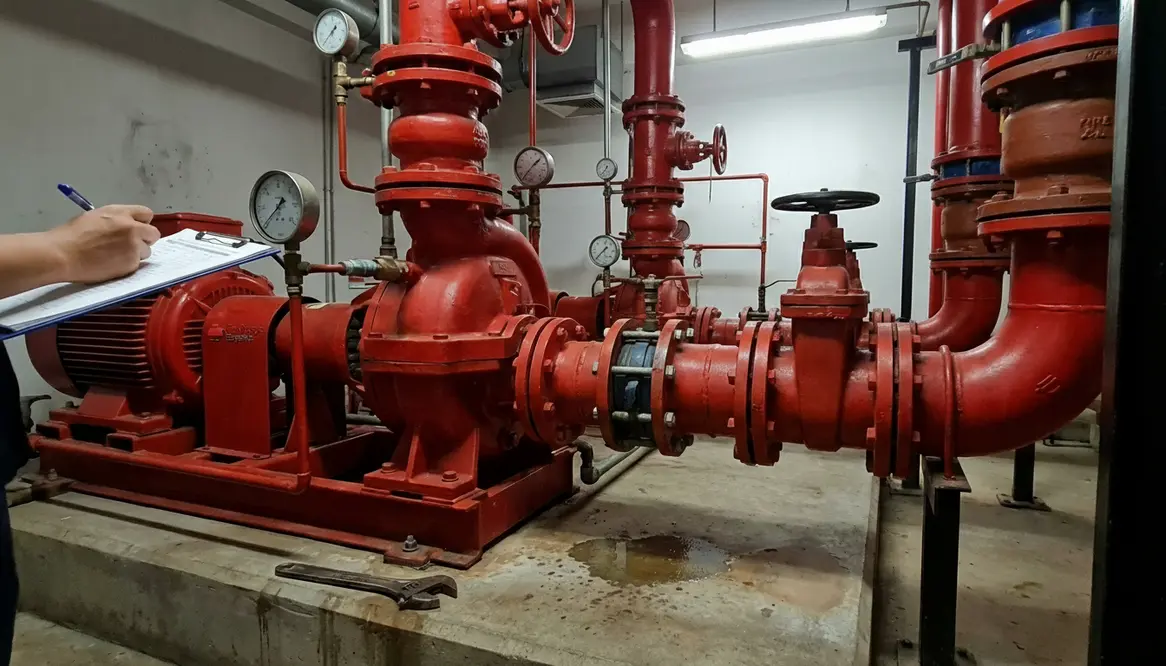 fire pump wear detection