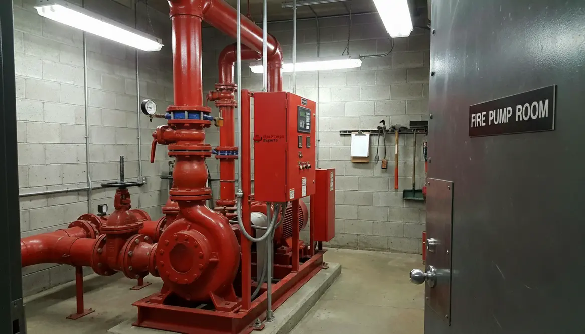 fire rated fire pump room requirements