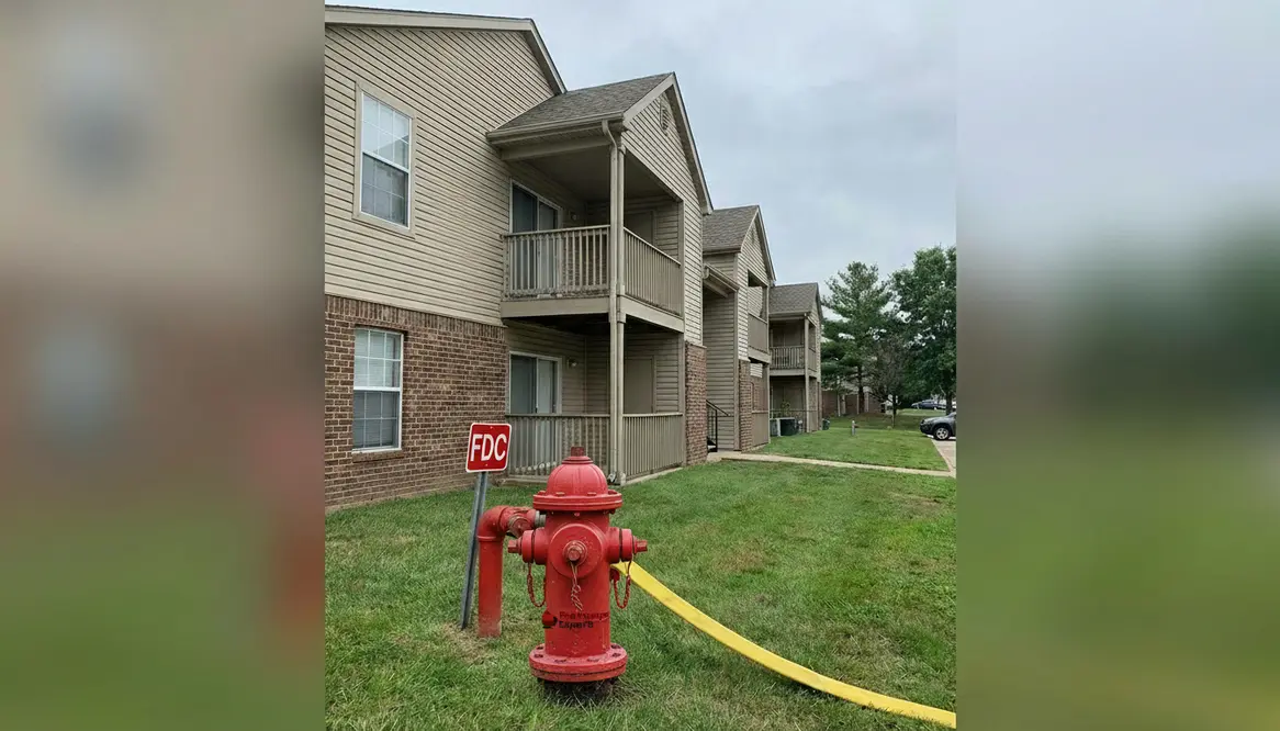 garden style apartment fire pump requirements