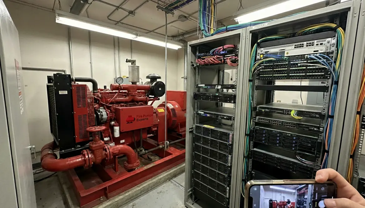healthcare campus fire pumps