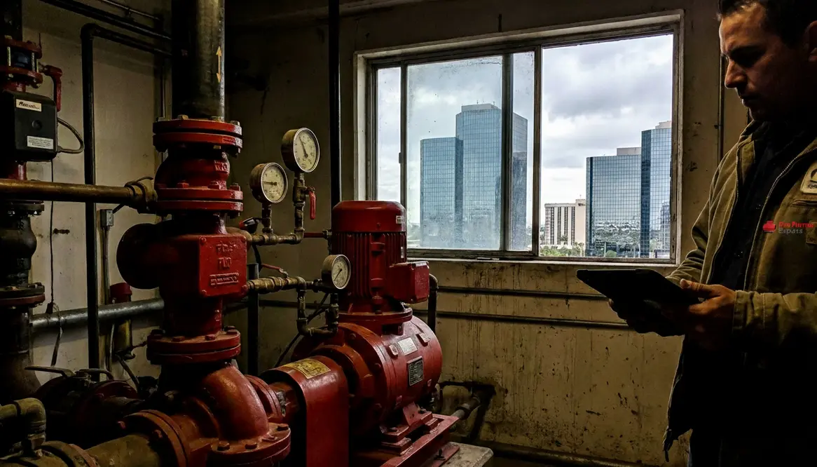 high rise fire pump maintenance Long Beach
