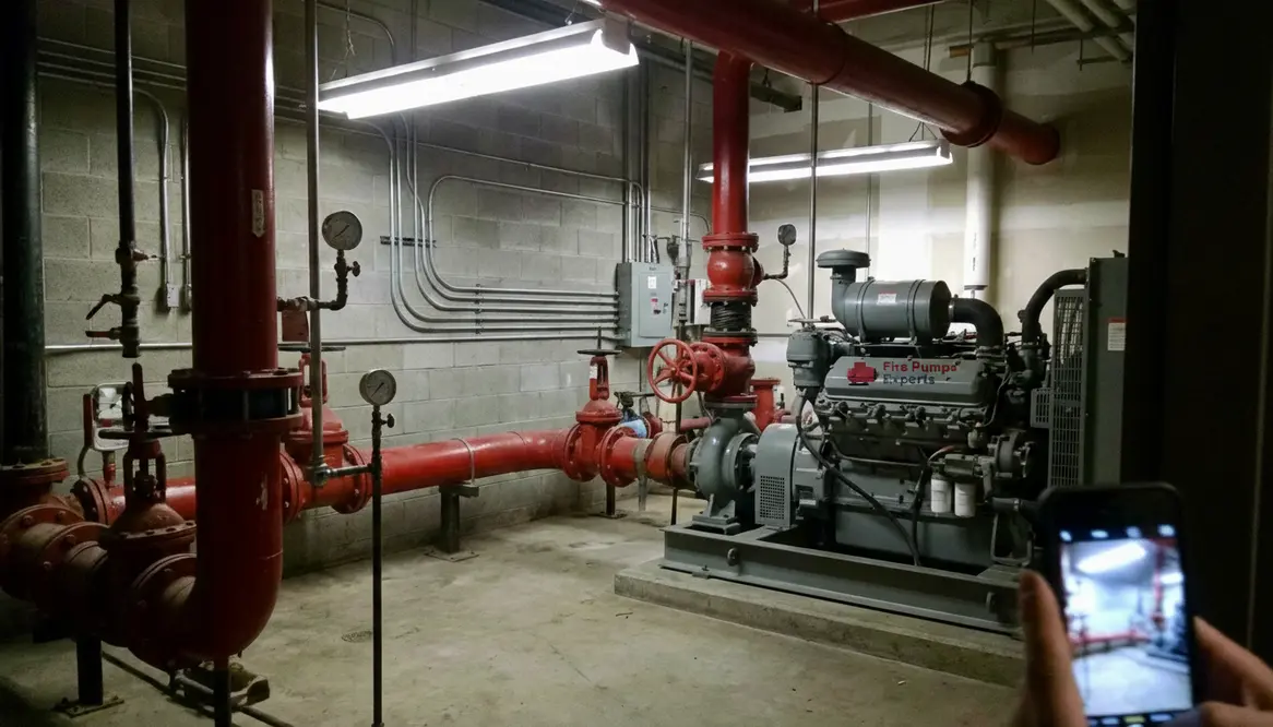 hospital fire pump requirements