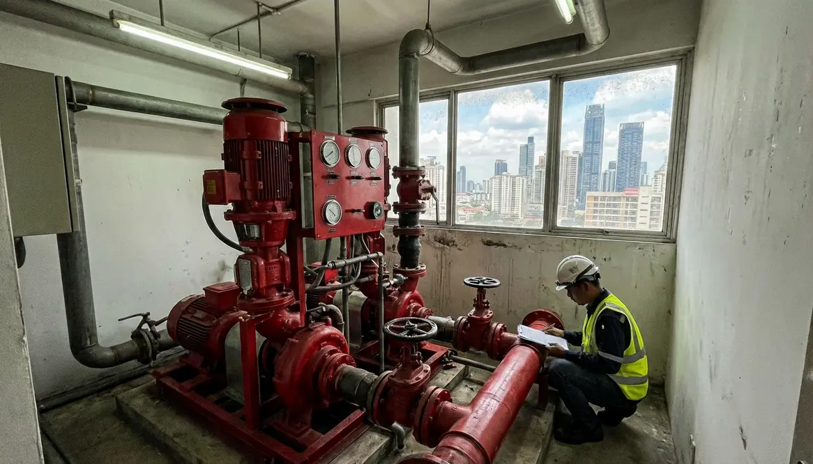 hospital school public facility fire pumps