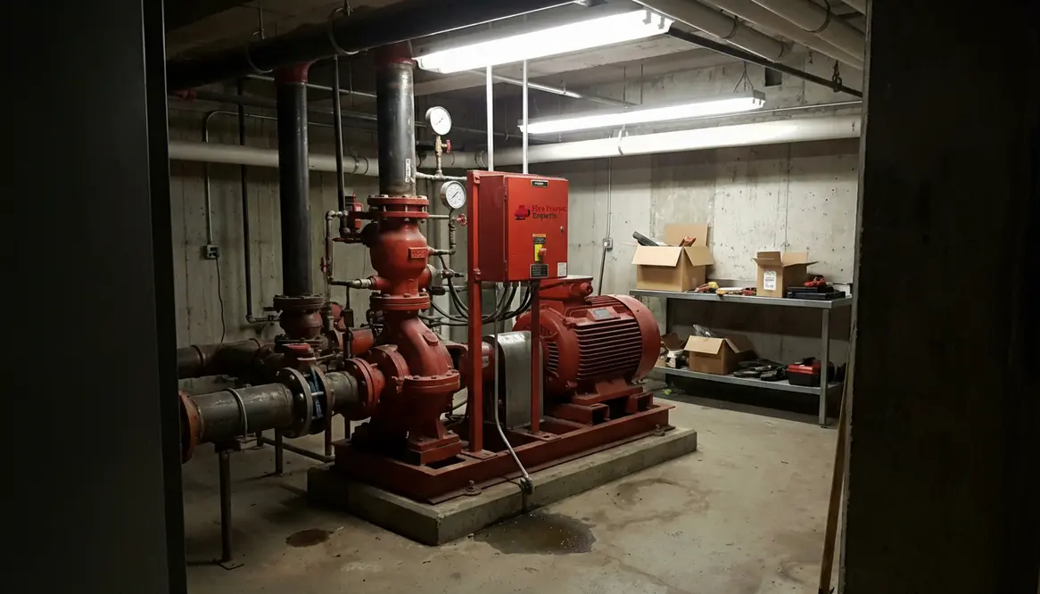 hotel to mixed use fire pump requirements