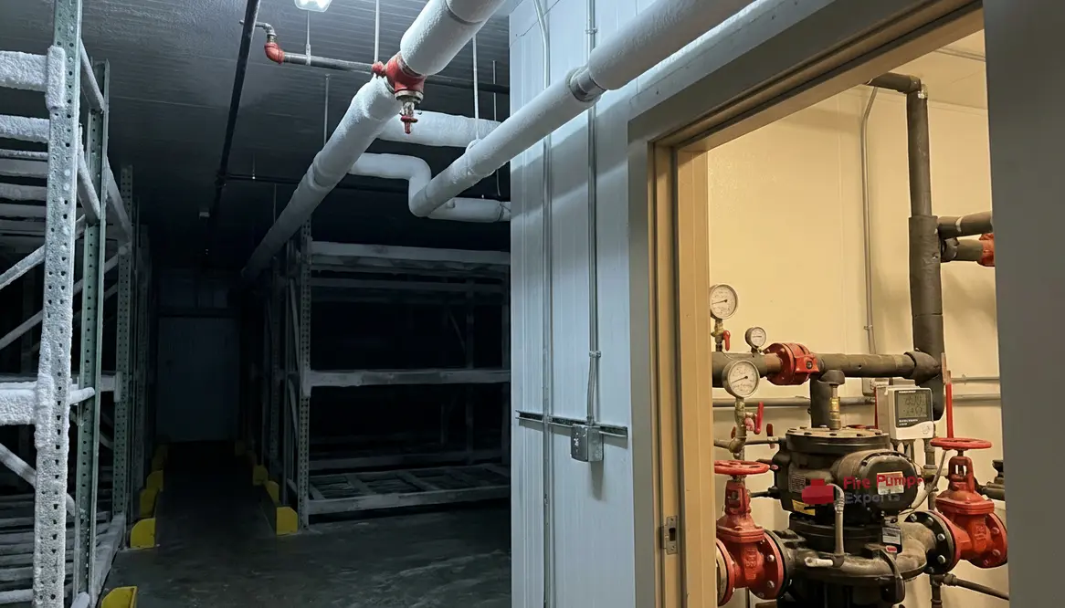industrial freezer warehouse fire protection water systems