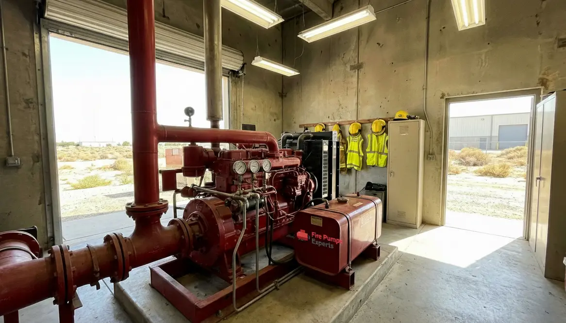 industrial site fire pump requirements