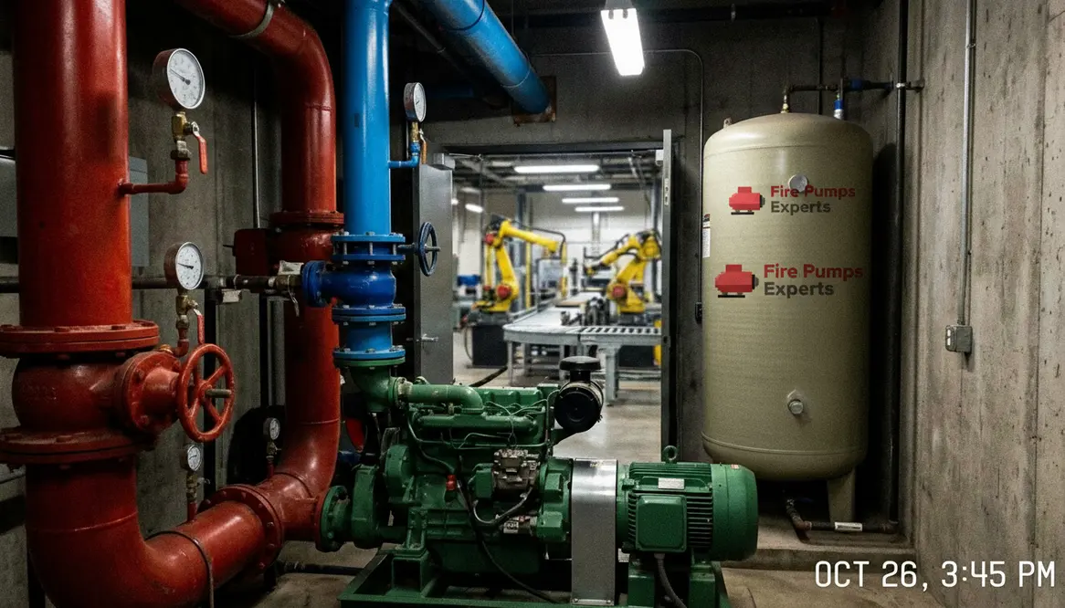 la county robotics manufacturing fire suppression water supply