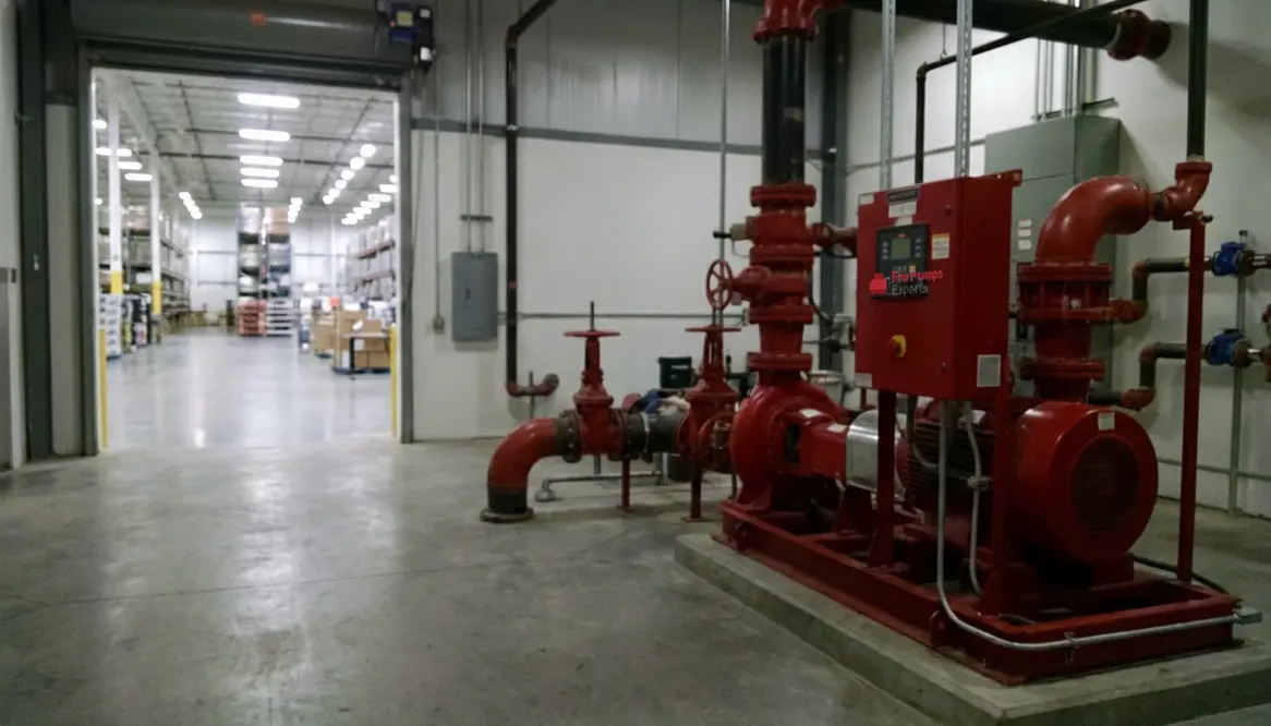 large format retail fire pumps