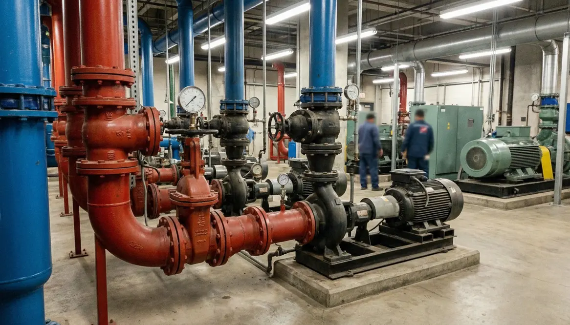 lax airport facility fire suppression water supply