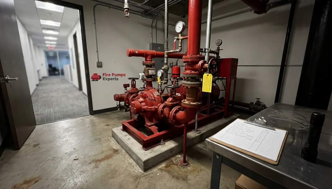 leasing office fire pump systems