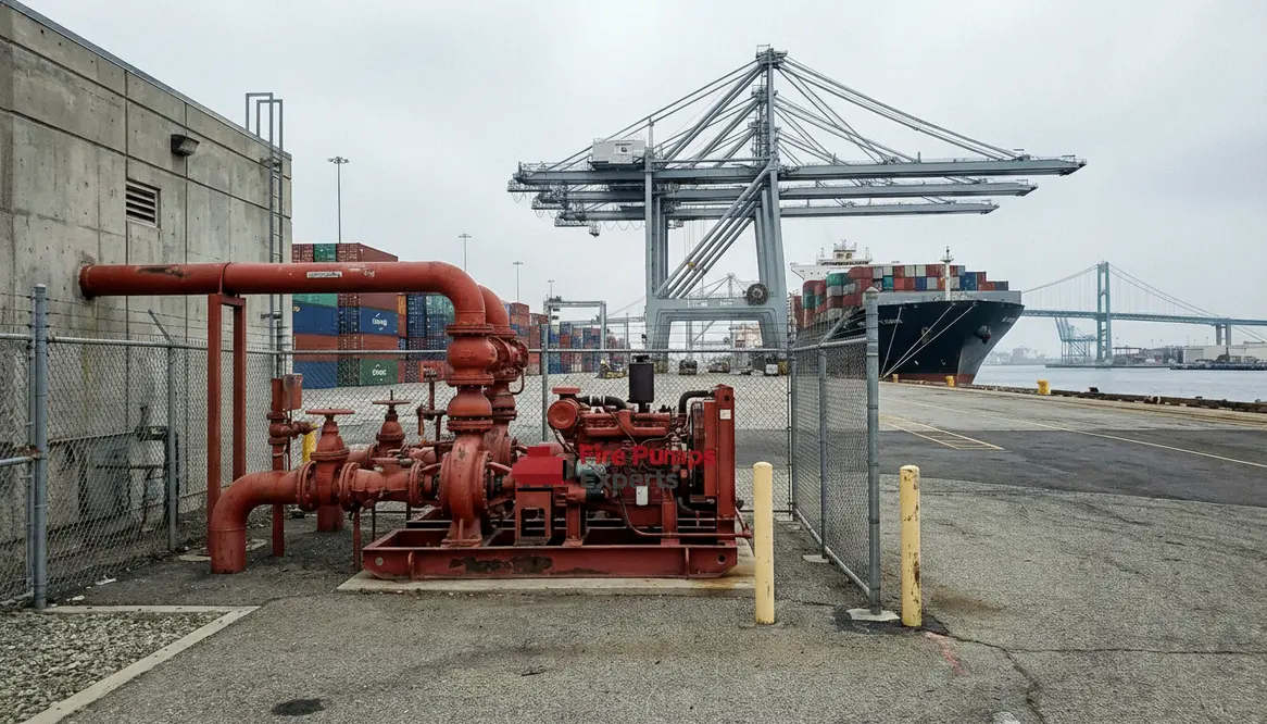 long beach port fire pump systems