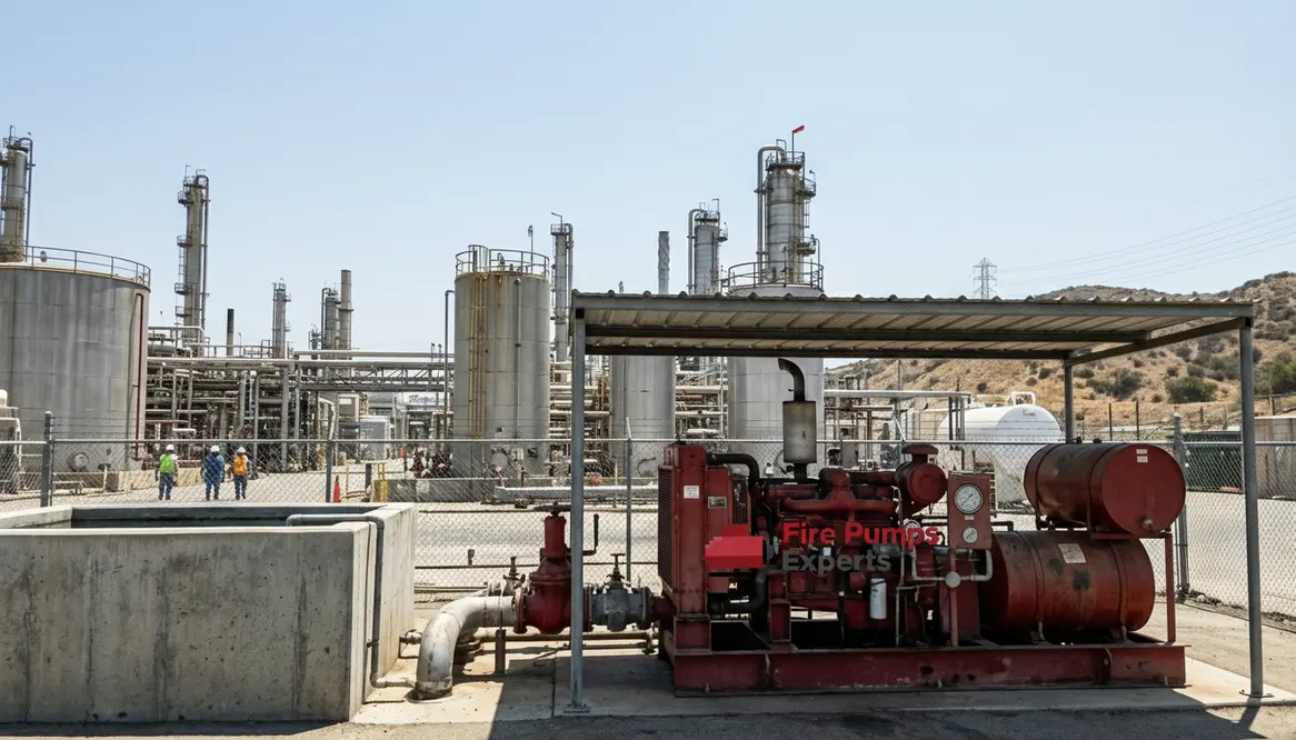 los angeles chemical facility fire protection infrastructure