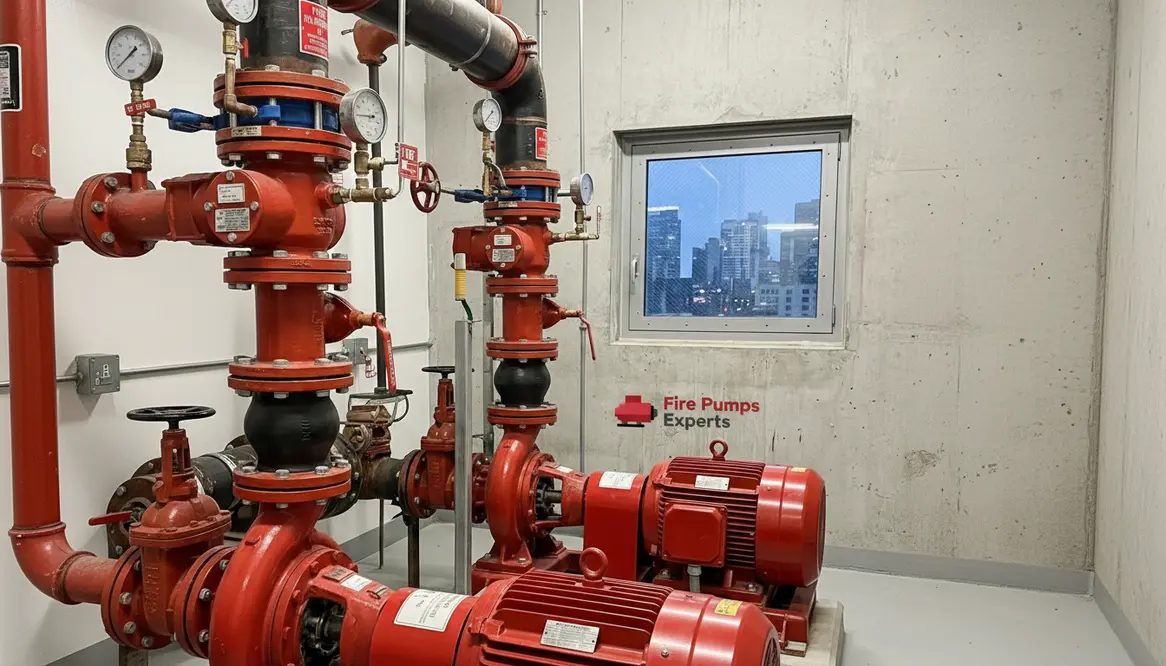 luxury apartment tower fire pump systems