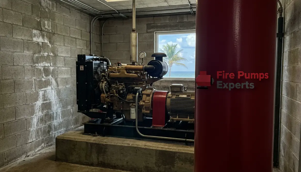 miami coastal building fire pump requirements