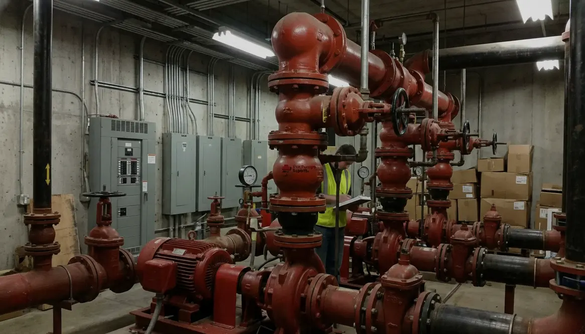 mixed use tower fire pump systems