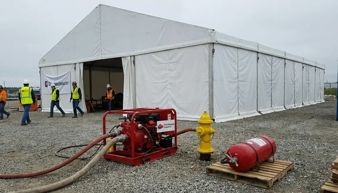 model home center fire pump requirements