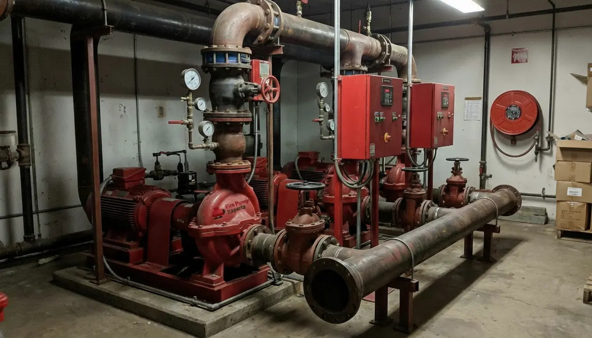 multi-use industrial park fire pumps