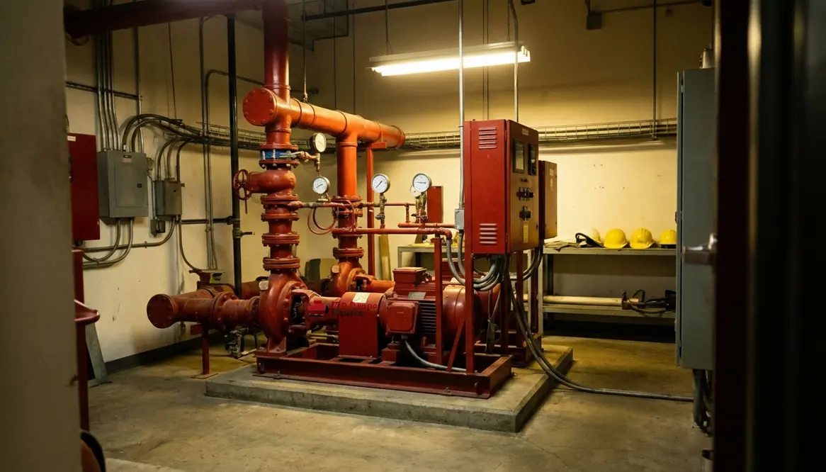 office building fire pump systems