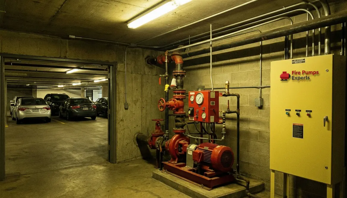 parking garage fire pump requirements