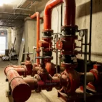 parking podium fire pump requirements