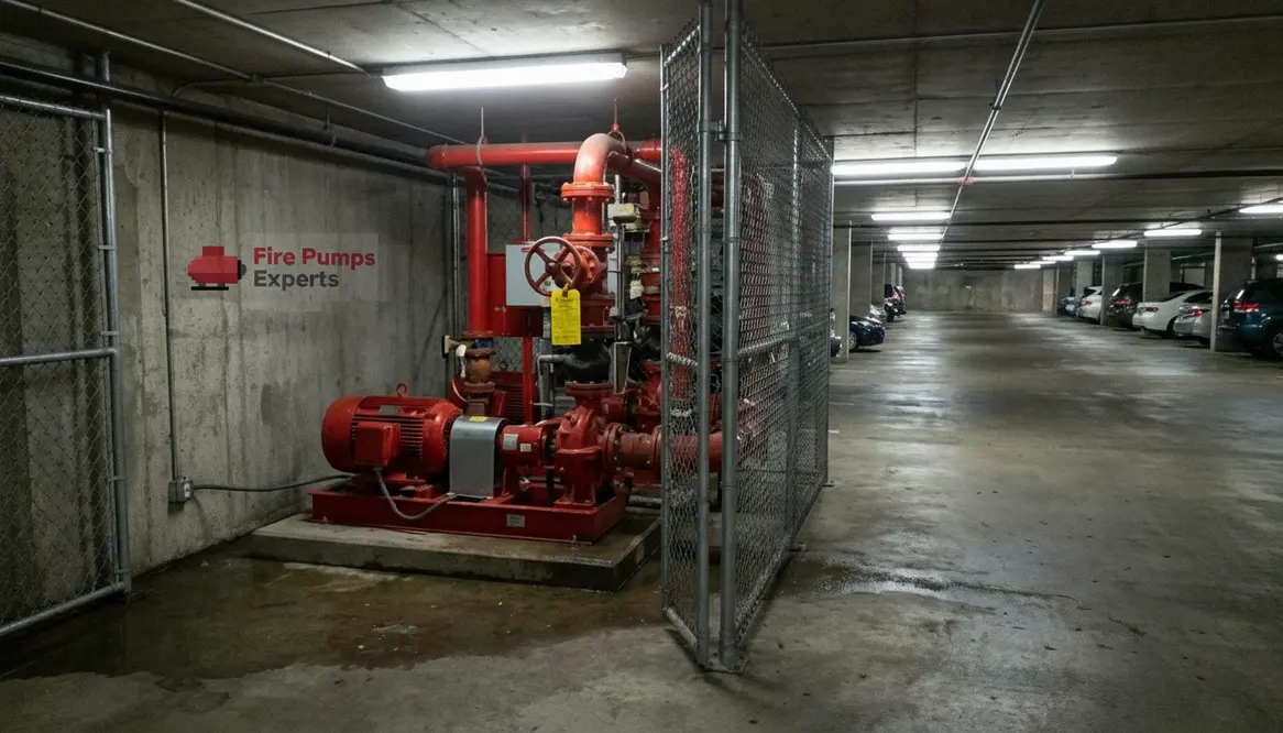 parking structure fire pump systems