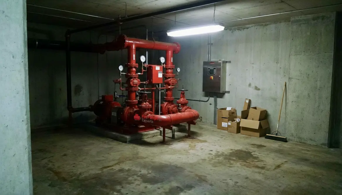 parking structure fire pumps